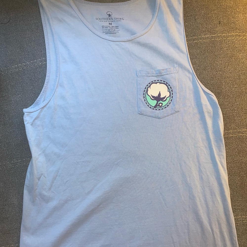 The Southern Shirt Company Light Blue Tank Top